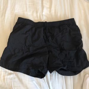black Columbia shorts